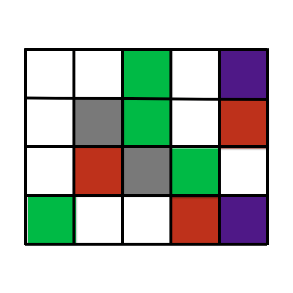 Grid-World Optimal Policy